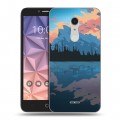 Дизайнерский пластиковый чехол для Alcatel A3 XL Романтика путешествий