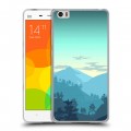 Дизайнерский силиконовый чехол для Xiaomi Mi Note Романтика путешествий
