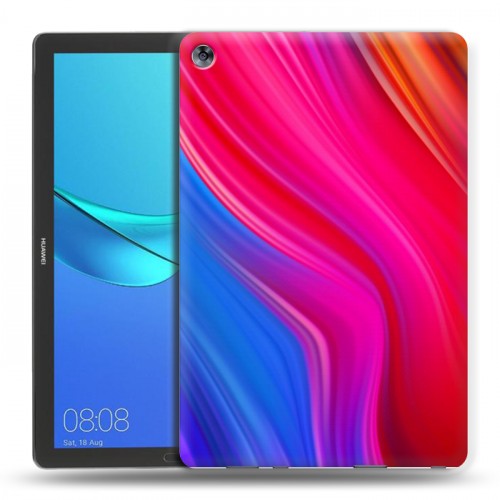 Дизайнерский силиконовый чехол для Huawei MediaPad M5 10.8 Размытые краски