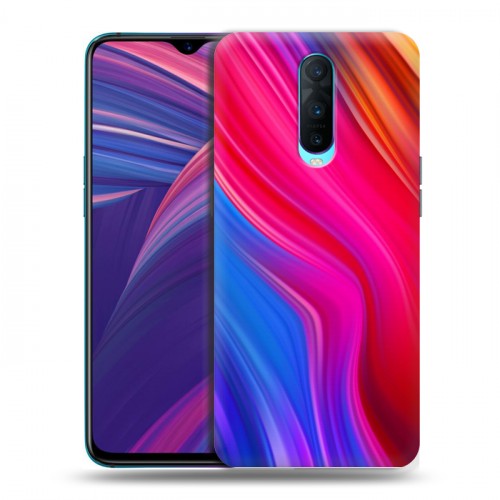 Дизайнерский пластиковый чехол для OPPO RX17 Pro Размытые краски