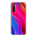 Дизайнерский силиконовый чехол для Realme 6 Размытые краски