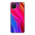 Дизайнерский силиконовый с усиленными углами чехол для Samsung Galaxy A12 Размытые краски