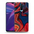 Дизайнерский пластиковый чехол для OPPO RX17 Pro Размытые краски