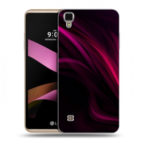 Дизайнерский силиконовый чехол для LG X Style Размытые краски