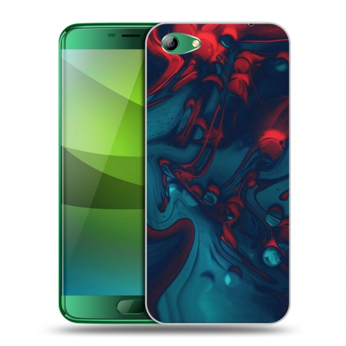 Дизайнерский силиконовый чехол для Elephone S7 Размытые краски