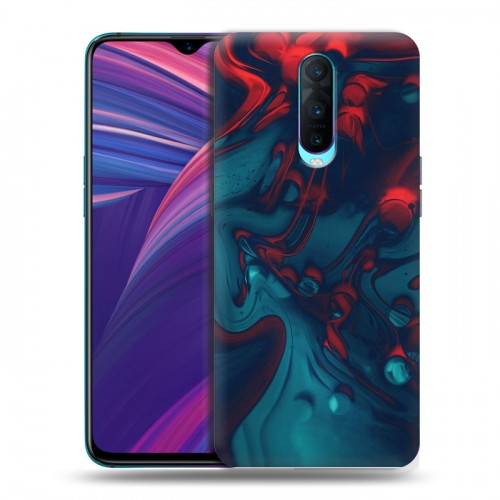 Дизайнерский пластиковый чехол для OPPO RX17 Pro Размытые краски