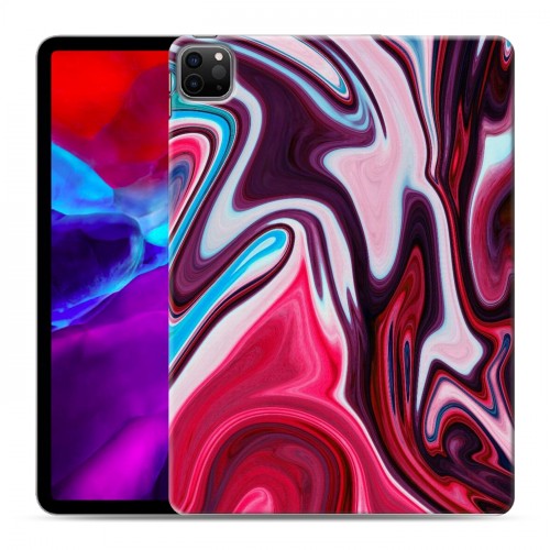 Дизайнерский силиконовый чехол для Ipad Pro 11 (2020) Размытые краски