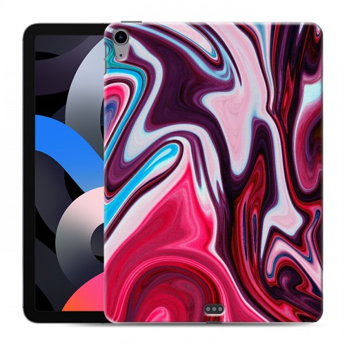 Дизайнерский силиконовый чехол для Ipad Air (2020) Размытые краски