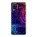 Дизайнерский пластиковый чехол для Samsung Galaxy A12 Размытые краски