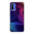 Дизайнерский силиконовый чехол для Xiaomi RedMi 9T Размытые краски