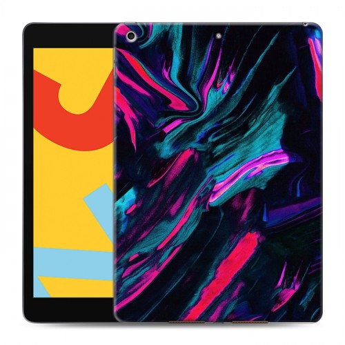 Дизайнерский силиконовый чехол для Ipad 10.2 (2019) Размытые краски