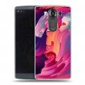 Дизайнерский пластиковый чехол для LG V10 Размытые краски