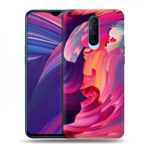 Дизайнерский пластиковый чехол для OPPO RX17 Pro Размытые краски