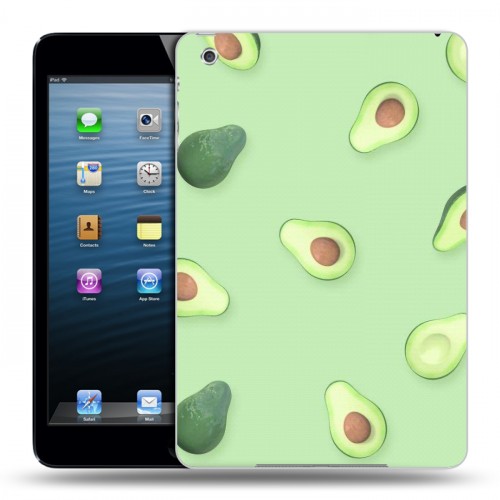 Дизайнерский пластиковый чехол для Ipad Mini Веселое авокадо