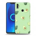 Дизайнерский силиконовый чехол для Alcatel 5V Веселое авокадо