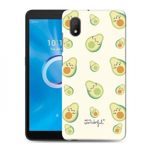 Дизайнерский силиконовый чехол для Alcatel 1B (2020) Веселое авокадо