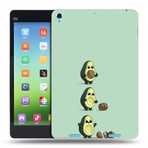 Дизайнерский силиконовый чехол для Xiaomi MiPad Авокадо мама