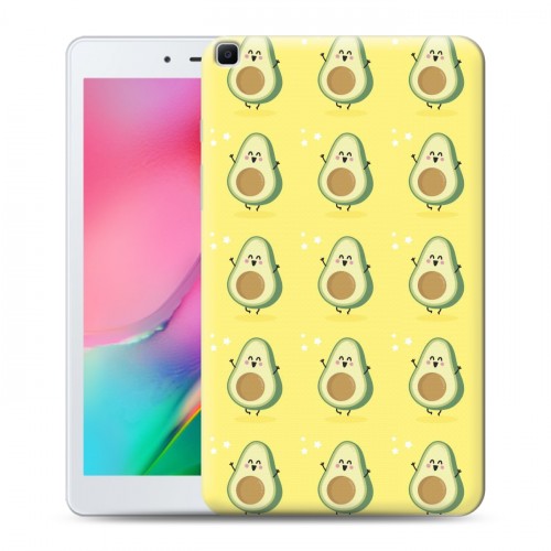 Дизайнерский силиконовый чехол для Samsung Galaxy Tab A 8.0 (2019) Веселое авокадо