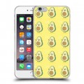 Дизайнерский силиконовый чехол для Iphone 6 Plus/6s Plus Веселое авокадо