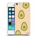 Дизайнерский пластиковый чехол для Iphone 5s Веселое авокадо