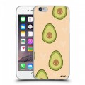 Дизайнерский пластиковый чехол для Iphone 6/6s Веселое авокадо