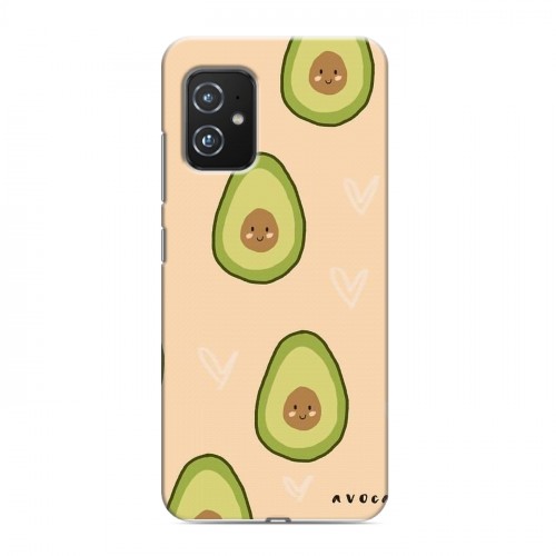 Дизайнерский силиконовый чехол для ASUS ZenFone 8 Веселое авокадо