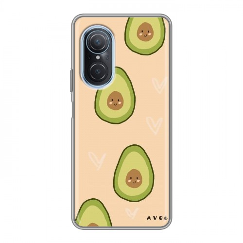 Дизайнерский силиконовый чехол для Huawei Nova 9 SE Веселое авокадо