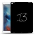 Дизайнерский пластиковый чехол для Ipad Pro Черно и кратко