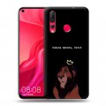 Дизайнерский пластиковый чехол для Huawei Nova 4 Черно и кратко