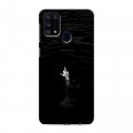 Дизайнерский силиконовый чехол для Samsung Galaxy M31 Черно и кратко