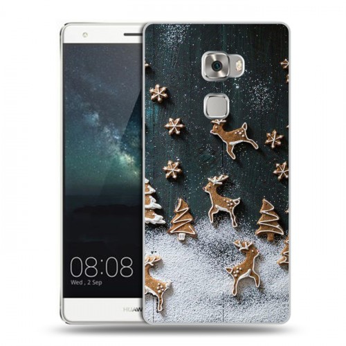 Дизайнерский пластиковый чехол для Huawei Mate S Christmas 2020