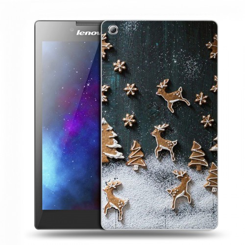 Дизайнерский силиконовый чехол для Lenovo Tab 3 7 Christmas 2020