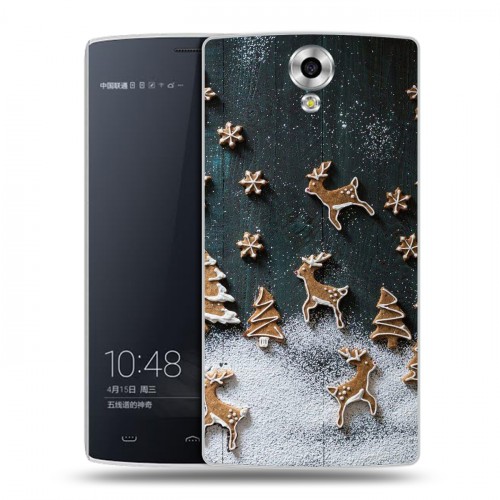 Дизайнерский силиконовый чехол для Homtom HT7 Christmas 2020