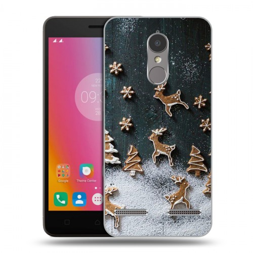 Дизайнерский силиконовый чехол для Lenovo K6 Christmas 2020