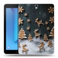 Дизайнерский силиконовый чехол для Samsung Galaxy Tab S3 Christmas 2020