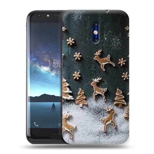 Дизайнерский силиконовый чехол для Doogee BL5000 Christmas 2020