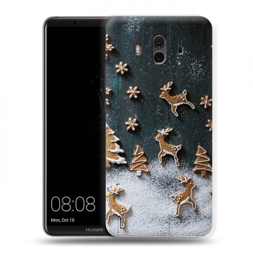 Дизайнерский пластиковый чехол для Huawei Mate 10 Christmas 2020