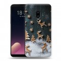 Дизайнерский пластиковый чехол для Meizu 15 Plus Christmas 2020