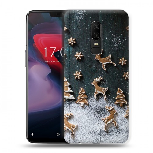 Дизайнерский пластиковый чехол для OnePlus 6 Christmas 2020