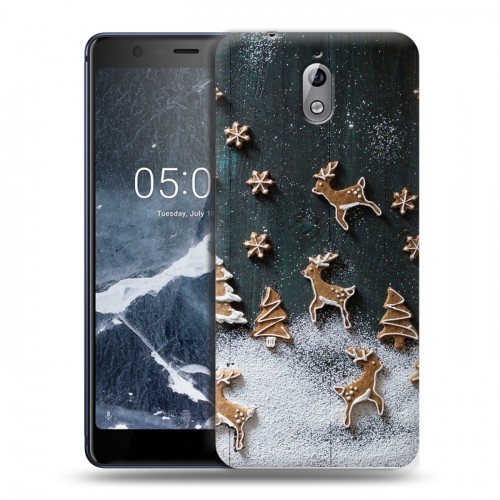 Дизайнерский силиконовый чехол для Nokia 3.1 Christmas 2020