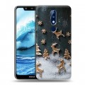 Дизайнерский пластиковый чехол для Nokia 5.1 Plus Christmas 2020