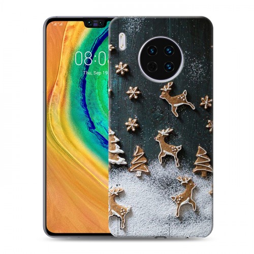 Дизайнерский пластиковый чехол для Huawei Mate 30 Christmas 2020