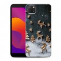 Дизайнерский силиконовый с усиленными углами чехол для Huawei Honor 9S Christmas 2020