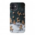 Дизайнерский силиконовый чехол для Iphone 12 Christmas 2020