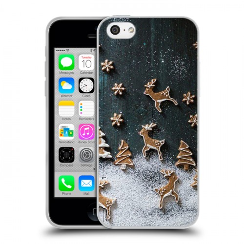 Дизайнерский пластиковый чехол для Iphone 5c Christmas 2020