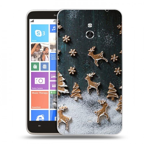 Дизайнерский пластиковый чехол для Nokia Lumia 1320 Christmas 2020