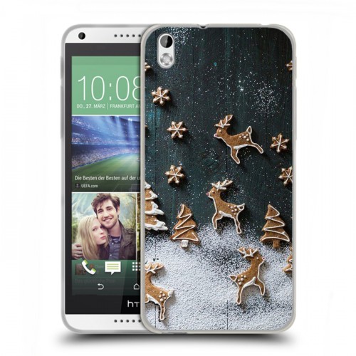 Дизайнерский пластиковый чехол для HTC Desire 816 Christmas 2020