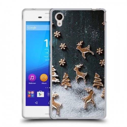 Дизайнерский пластиковый чехол для Sony Xperia M4 Aqua Christmas 2020