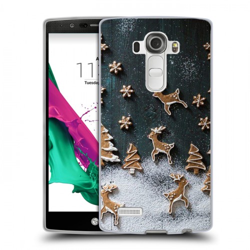 Дизайнерский пластиковый чехол для LG G4 Christmas 2020