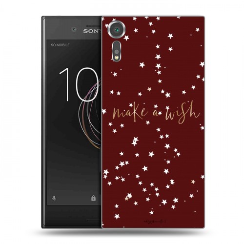 Дизайнерский пластиковый чехол для Sony Xperia XZs Christmas 2020